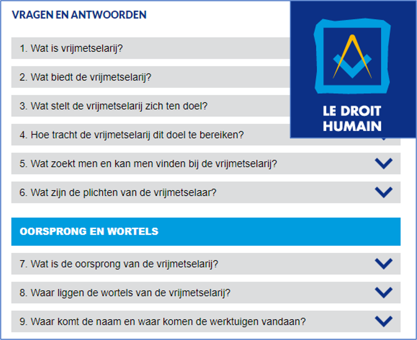 Klik hier voor vragen en antwoorden
